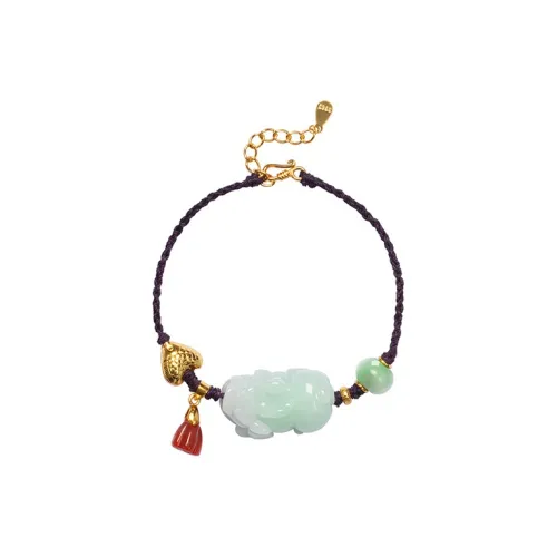 Atsuyama Ice Type Jadeite Bracelets Unisex