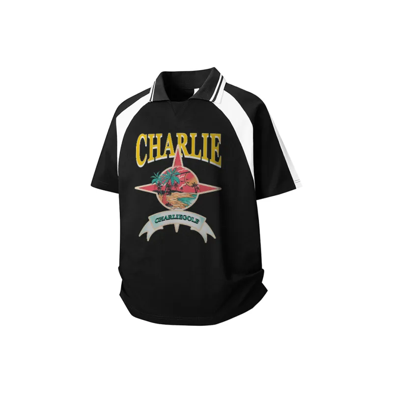 CHARLIE GOLF Polo Shirts Unisex-4
