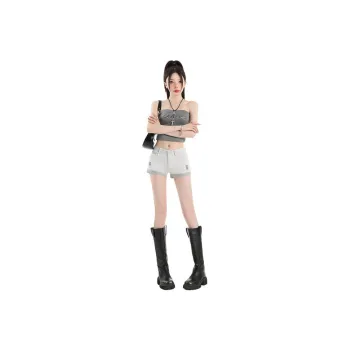 MADALLO Denim Shorts Women's
