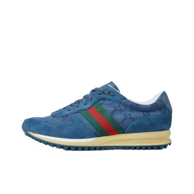 GUCCI Re Motion Low Top Casual Shoes Men's Blue-0