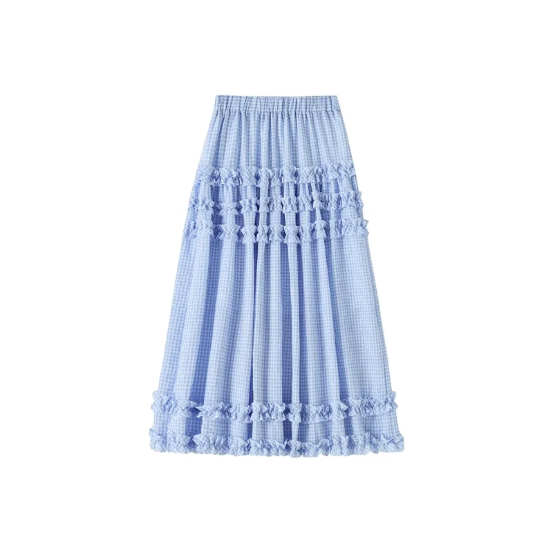 AHDO Casual Long Skirts Women's-0