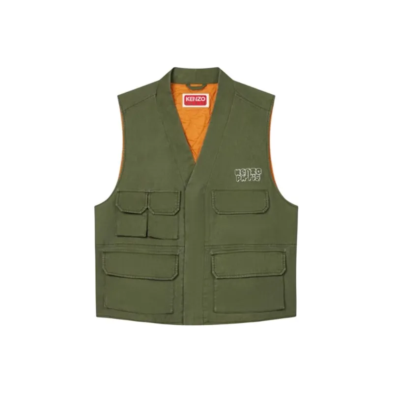 KENZO Vests Men Green-0