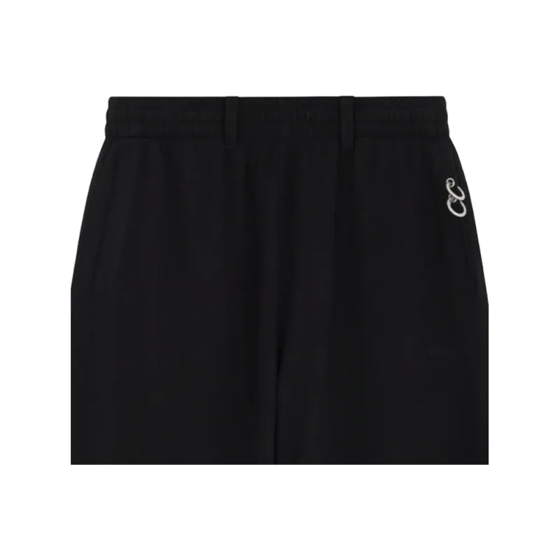 WE11DONE Casual Pants Unisex Black-2