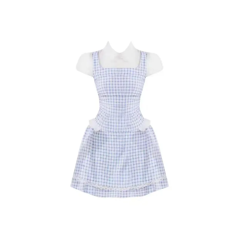 ABCMININ Short Sleeved Dress Women's-2
