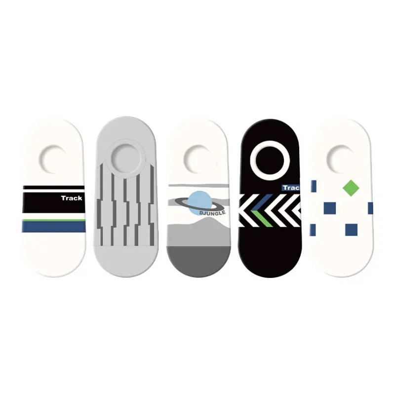 DJUNGLE No Show Socks Unisex 5 Pack-0