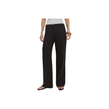 REFORMATION Vida Linen Low Rise Pant Casual Pants Women's
