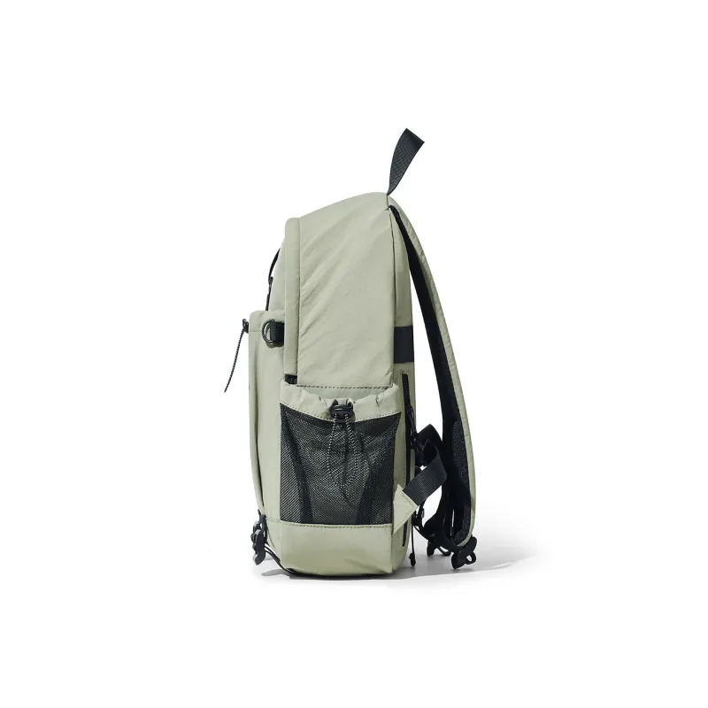 BOSTANTEN Fabric Backpack Men's Black/Green-7