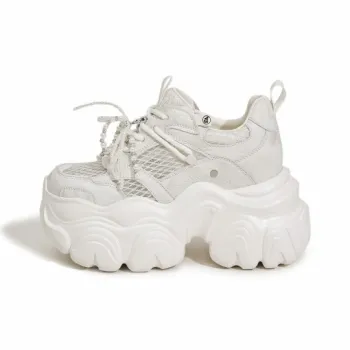 Milan Love Song Shock Absorbers Slip Resistant, Abrasion Resistant, Breathable Low Top Chunky Sneakers Women's