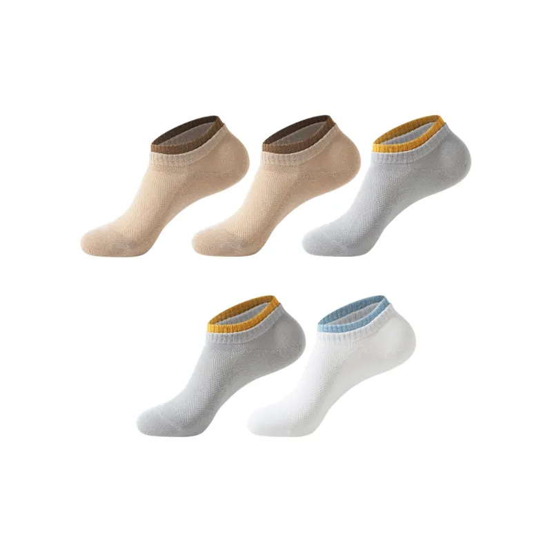 PLANDOO Ankle Socks Men's 5 Pack-32