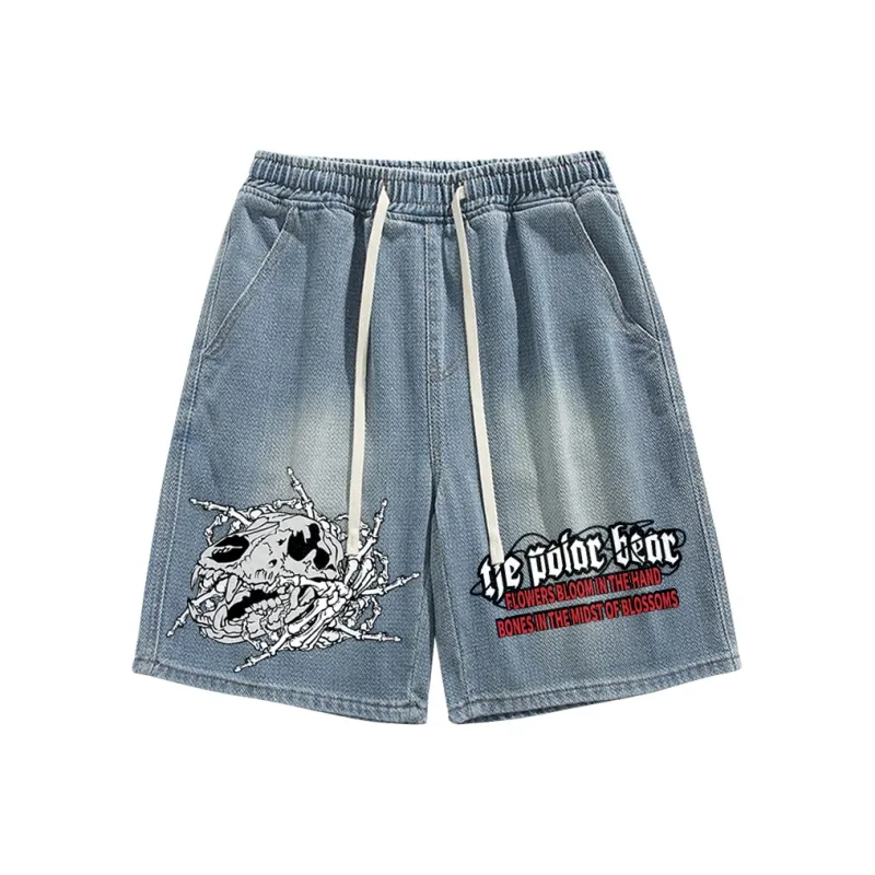 POLAR BEAR Denim Shorts Unisex-0