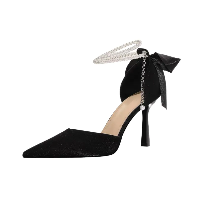 Fawn Miri Slim Heel High Heels 6 8cm Women's-5