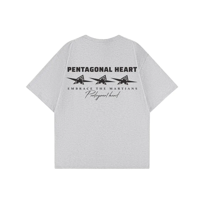 PENTAGONAL HEART T Shirt Unisex-16