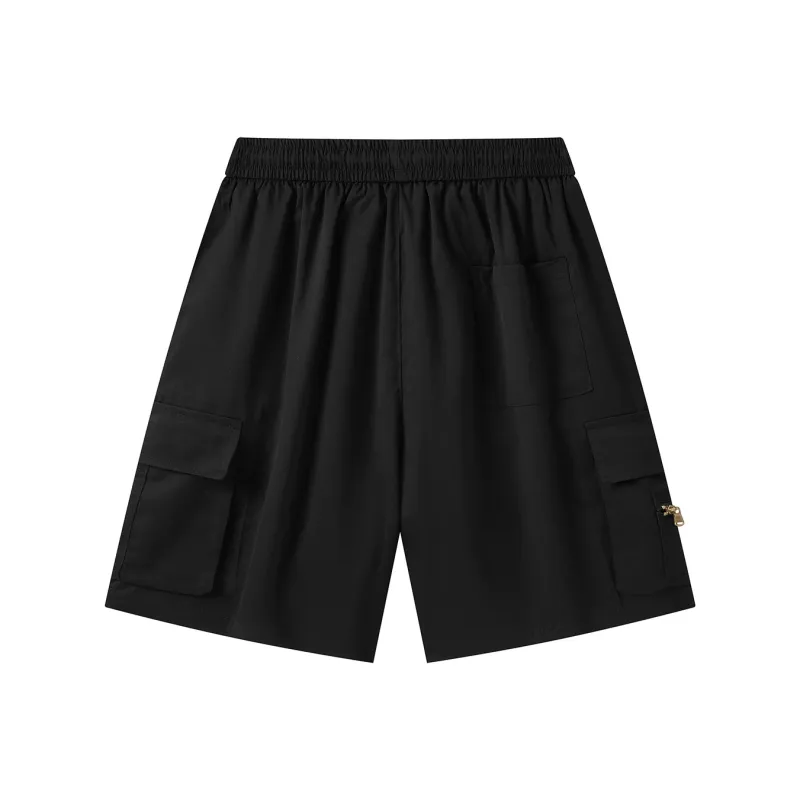 Qnxeey Cargo Shorts Unisex-2