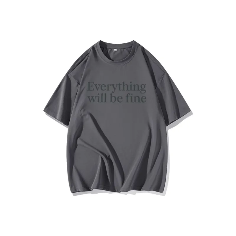 FAIRWHALE Drop Shoulder Sleeve T Shirt Women's-12