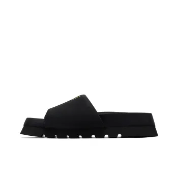 GG CC Slip Resistant Slide Slippers Women's Black