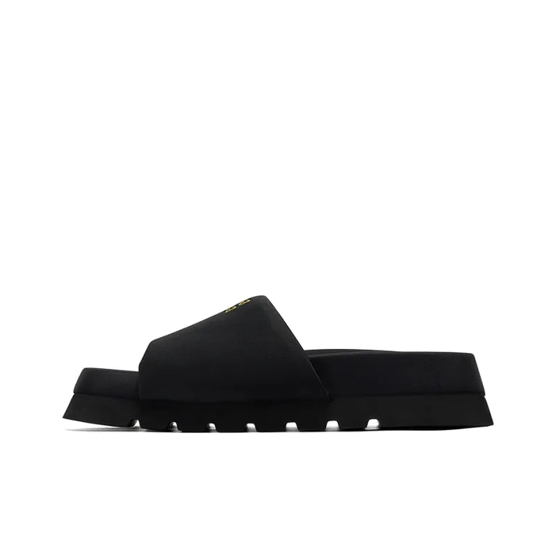 GG CC Slip Resistant Slide Slippers Women's Black-0