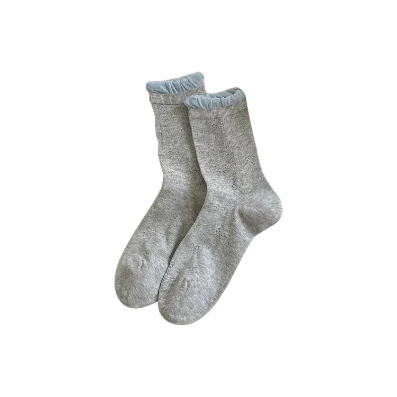 Gentle Welcome Mid Calf Socks Unisex Combo Set-9