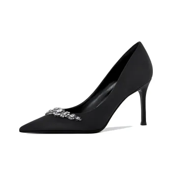 GOSO Slim Heel High Heels Women's Black