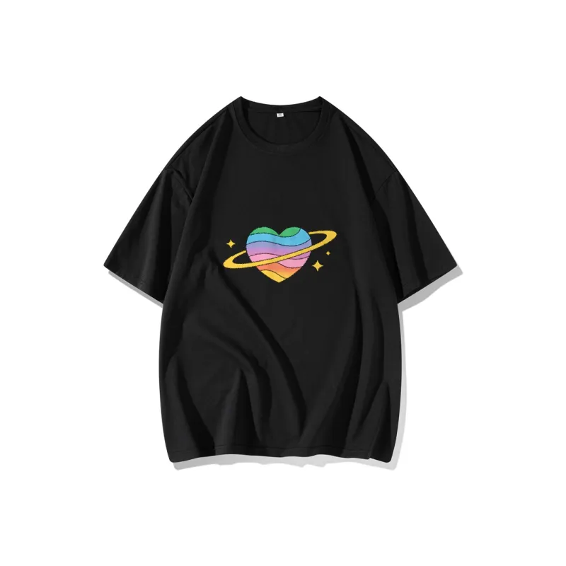 FAIRWHALE Drop Shoulder Sleeve T Shirt Women's-3