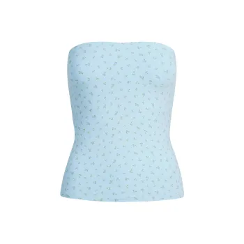 SKIMS SS25 COTTON JERSEY TUBE TOP Strapless Top Women's
