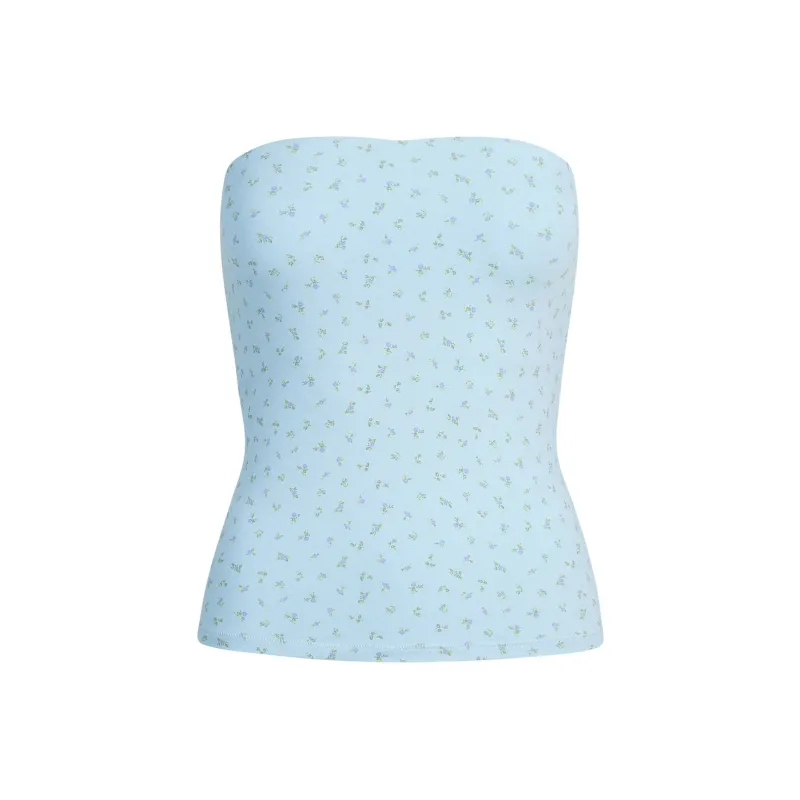 SKIMS SS25 COTTON JERSEY TUBE TOP Strapless Top Women's-0
