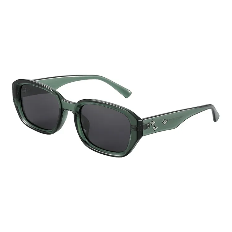 YUZHAOLIN TR90 Square Sunglasses Unisex-5