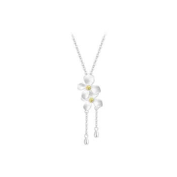 CUTE DAME Sterling Silver Necklaces Women's