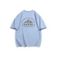 Glacier Blue (Fp Mountain Camping Chest Logo _Fp Mountain Camping Back Logo)