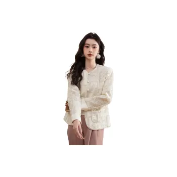 TERRE BLEUE Cropped Coat Women's
