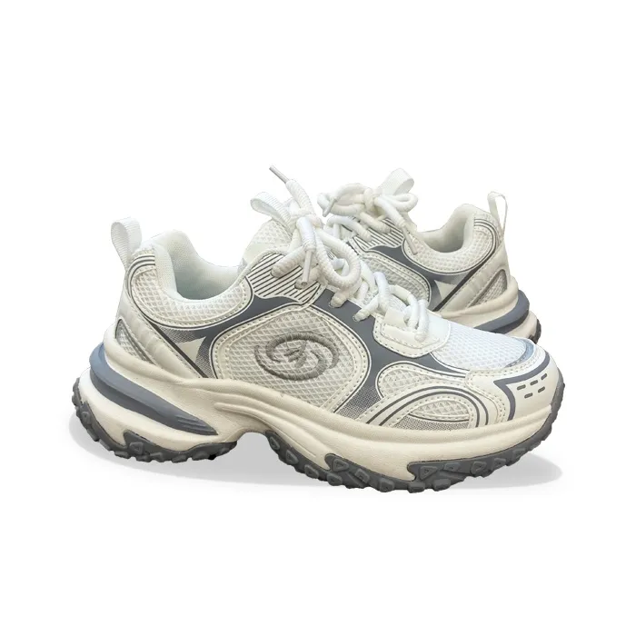 XLAIII Anti Slip And Wear Resistant Height Increasing Low Top Chunky Sneakers Unisex-7