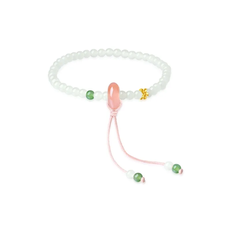 JINLIUFUJIXIANG Hetian Jade Bracelets Jasper Unisex-0