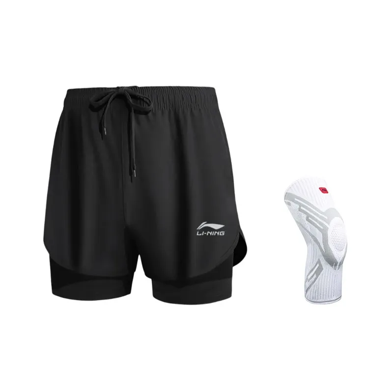 LiNing Sports Shorts Unisex Cool Black-4
