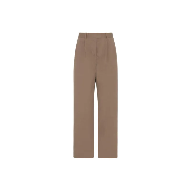 THE ROW Casual Pants Women's Beige Yellow-0