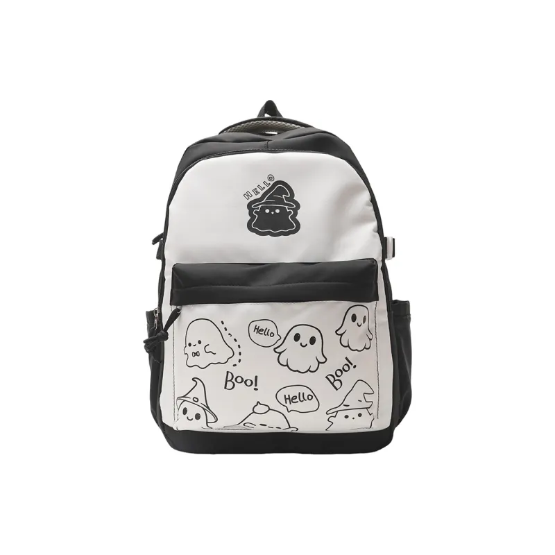 Yalu Nylon Backpack Unisex Multicolor-0