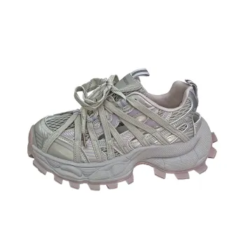 Dragon Dance Shock Absorbing, Non Slip, Wear Resistant, Breathable And Lightweight Low Top Chunky Sneakers Women's