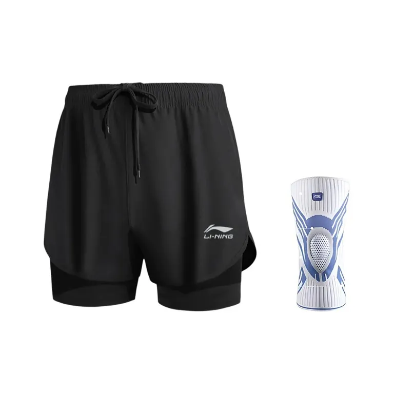LiNing Sports Shorts Unisex Cool Black-6