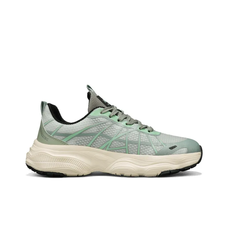 Binary Cushioning Lightweight Low Top Casual Shoes Men's Green-3