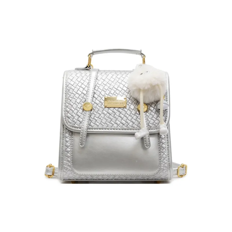 Versman PU Backpack Women's Multicolor-8