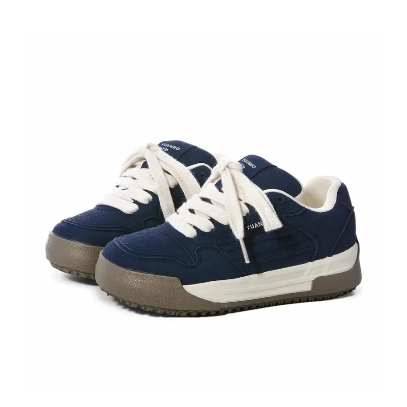 Babak Low Top Skateboard Shoes Women's Yellow-5