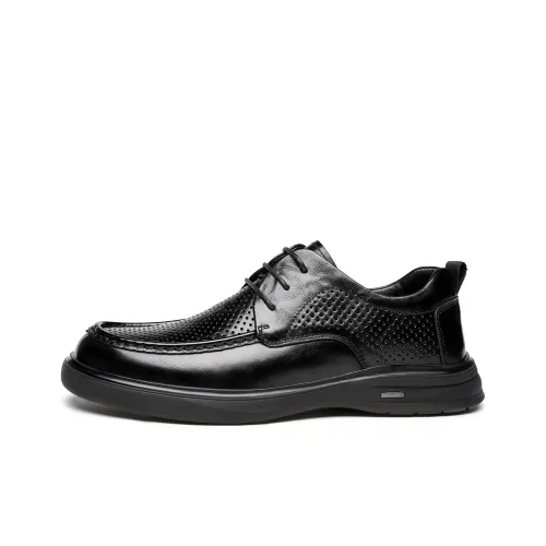 MILLIE'S Abrasion Resistant Breathable Low Top Casual Shoes Men's Black