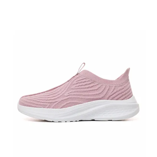 TELENT Cushioning And Breathable Low Top Casual Shoes Women's Pink