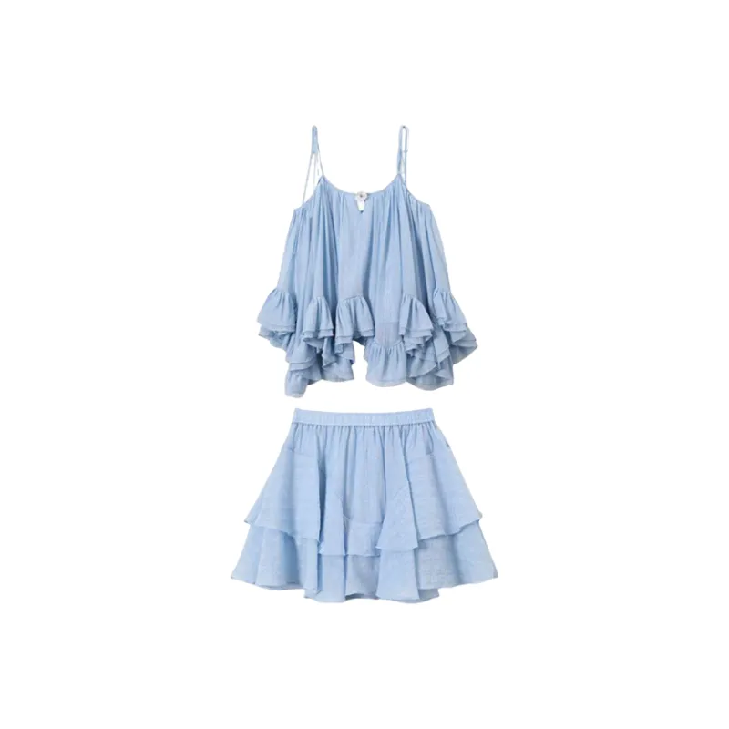 POPO.INFO Two Piece Skirt Sets Women's-0