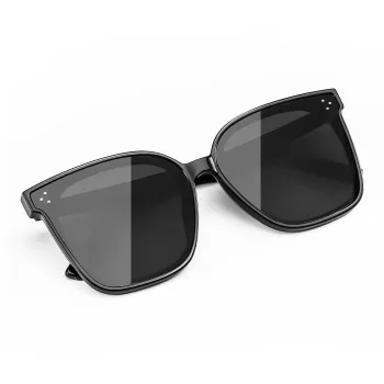 Wood Premium TR/Memory Plastic Square Sunglasses Unisex