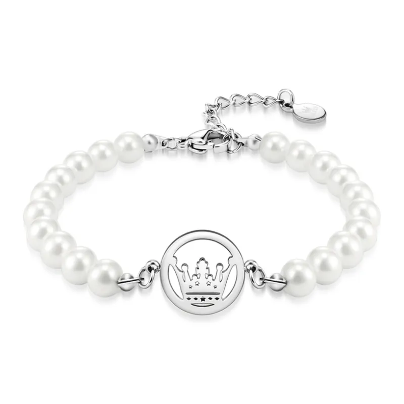 OLEVS Pearl, Stainless Steel Bracelets Women's Rose Gold OLS 003-5