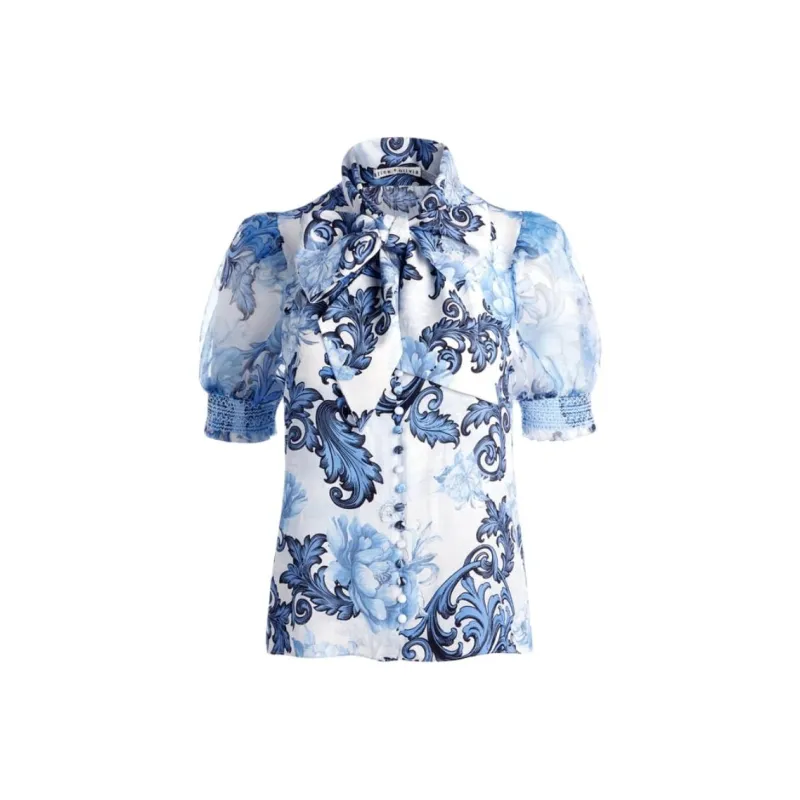 ALICE+OLIVIA Shirts Women's Rolling Symphony-0