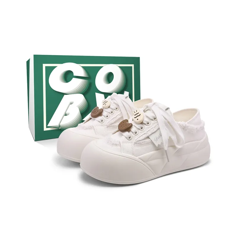 Cob Wear resistant And Lightweight Low Top Skateboard Shoes Women's-16