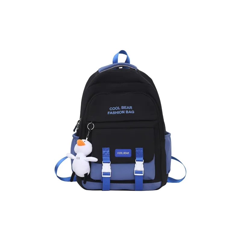 Yalu Nylon Backpack Unisex Multicolor-9
