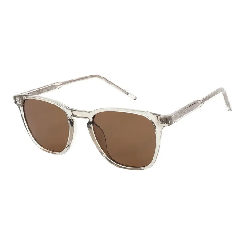 JEKA TR/Memory Plastic Round Sunglasses Unisex-3