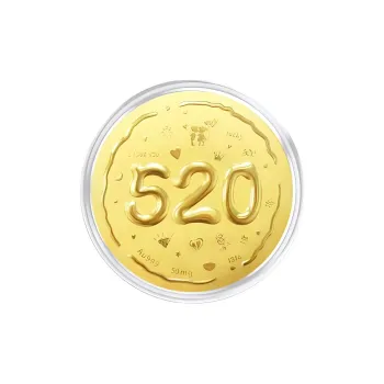 KiNGZiT Savings Commemoration Preservation Gold Pendants Unisex