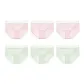 6 Pack-Light Green 3+Pink 3